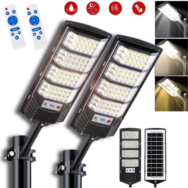 Solarne lampy ścienne z czujnikiem ruchu